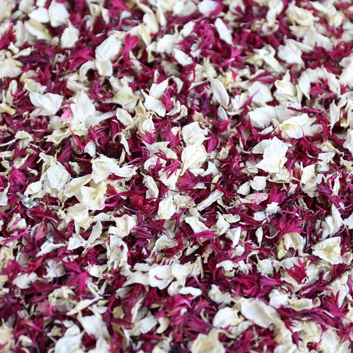 Mulberry Red Confetti