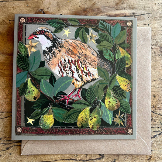 Partridge in the Pear Tree Greetings Card