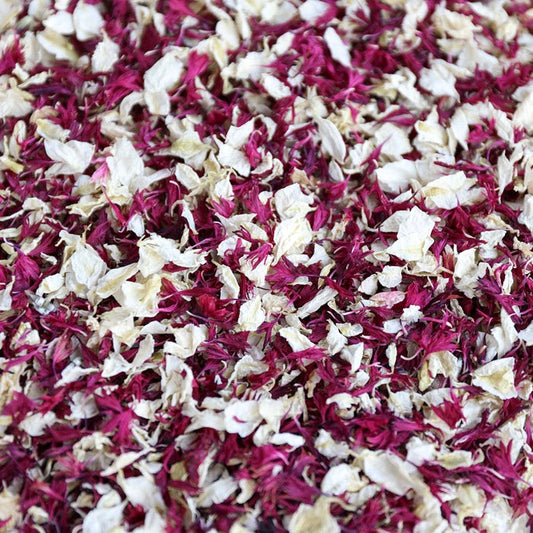 Mulberry Red Confetti