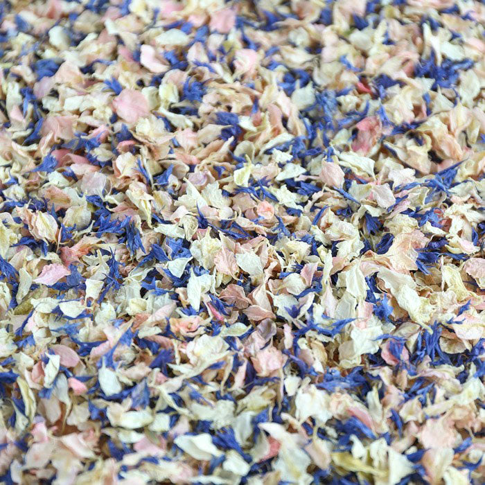 Navy Rose Confetti