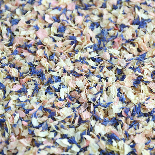 Navy Rose Confetti