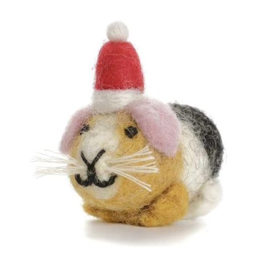 Felt Animal Christmas Tree Decoration | Guinea Pig